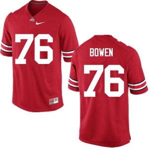 Men's Ohio State Buckeyes #76 Branden Bowen Red Nike NCAA College Football Jersey September YJJ2744EZ